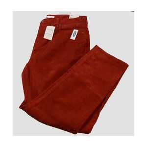 Men's Old Navy Red Corduroy Pants, 38x32